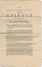 The Epistle from the Yearly-meeting: Held in London, 1769, Jeremiah Waring Clerk picture