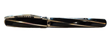 Visconti Divina Elegance Rollerball Pen Black With Sterling Silver Trim picture