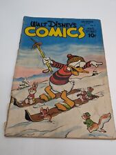 Walt Disney's Comics and Stories Vol. 8 #3 (#87) (Dec 1947, Dell)Rough condition picture