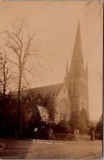 Postcard Greater Manchester/Cheshire England, St Pauls Church, Didsbury RPPC  U6 picture