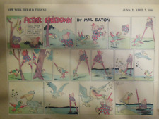 Peter Piltdown Sunday Page by Mal Eaton from 4/7/1946 Size: 11 x 15 inches picture