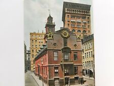 Old State House Boston Massachusetts Undivided Back Vintage Postcard picture