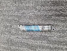 Exterior Pewter Mezuzah With Scroll Judaica Striped Blue Pewter Zircon picture