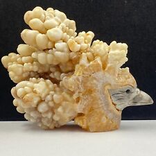 650g Natural quartz crystal cluster mineral specimen, hand-carved the bird gift picture