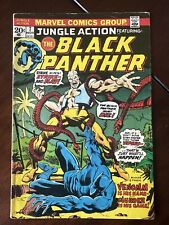 Jungle Action The Black Panther #7 1973  Low Grade Venomm 2nd Killmonger picture