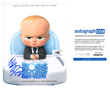 COMPOSER HANS ZIMMER AUTOGRAPH SIGNED 8x10 PHOTO BOSS BABY ACOA picture