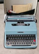Vintage Olivetti Underwood Lettera 32 Typewriter w/ Travel Case picture