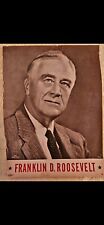 2 vintage 193O's Franklin Roosevelt posters. as is  see pix picture