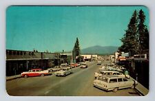 Libby MT-Montana, Main Street, Advertisement, Antique, Vintage Postcard picture