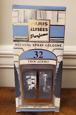 PARIS ELYSEES Parfums Natural Spray Cologne 32 Trocadero 3.3 oz FRANCE Vintage picture