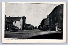 J91/ Fort Covington New York Postcard c1910 Main Street Stores  206 picture