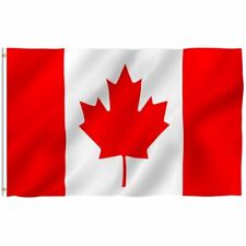 3x5 Feet Canadian Flag - Vivid Color and UV Fade Resistant - Canvas Header and B picture