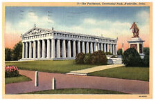 Nashville, Tennessee - The Parthenon, Centennial Park - Vintage Postcard Posted picture