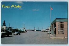 Kenai Alaska AK Postcard Main Street Business Section Scene c1960s Vintage Cars picture