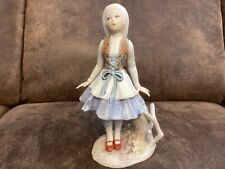 CYBIS GRETEL LITTLE GIRL IN BAVARIAN DRESS FIGURINE 7 1/2 INCHES TALL picture