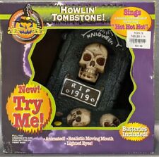 Gemmy Halloween Howlin' Tombstone Sings 