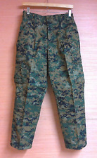 Marine Corps USMC Woodland MARPAT Camo MCCUU Combat Pants Trousers Small X-Short picture