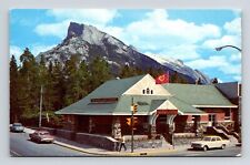 Mt Rundle Picturesque Banff Alberta Canadian Imperial Bank Commerce Postcard UNP picture