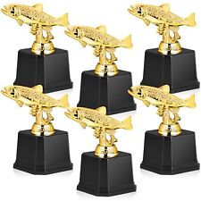 Small Fishing Trophy Award Gold Fishing Trophies Large Mouth Bass Fish Trophy... picture