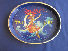 Miller High Life The Best Milwaukee Beer – RARE Oval tray picture