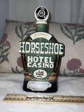 Binion's Horseshoe Las Vegas Liquor Decanter Jim Beam Regal China Binions Casino picture