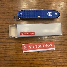 Victorinox Blue Alox Farmer Swiss Army Knife & Box Papers Swiss .8241.22R4 picture