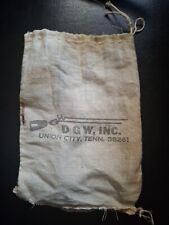 Vintage DGW Inc Union City Tennessee Advertising Bag 6