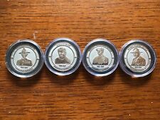 Boy Scouts BSA Founding Fathers Coins Complete Set - Longs Peak Council Mint picture