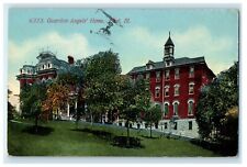 c1910's Guardian Angels Home Joliet Illinois IL Posted Antique Postcard picture