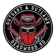 Outcast & Outlaws Western Bandit Deadwood Travel Patch, Small Size picture