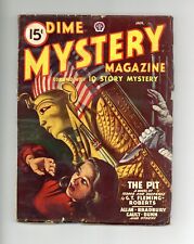 Dime Mystery Magazine Pulp Jan 1948 Vol. 36 #2 GD picture