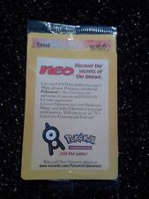  10x  Factory Sealed Holo Entei Black Star WOTC Pokemon Promo Card 34 Neo  picture