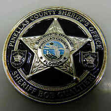 PINELLAS COUNTY SHERIFF OFFICE SHERIFF BOB GUALTIERI CHALLENGE COIN picture