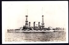 USS Nebraska Battleship RPPC Real Photo Vintage Postcard Unused N. Moser NY picture
