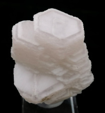 30mm 17g NEW FIND pale Pink Calcite, with glass stand, Natural Mineral Specimen picture