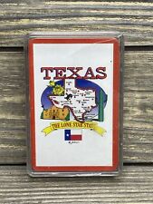 Vintage Jenkins Enterprises Playing Cards Texas State Red White  picture