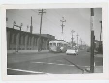Vintage Photo Trolly Philadelphia Transportation Co Torresdale Church St PA 1960 picture