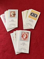1960 Twinnings Tea “RARE Stamps” Tobacco Card Set (30) All G-VG Condition picture