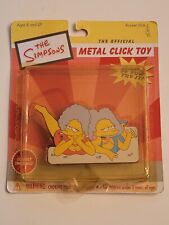 The Simpsons Thelma and Patty  Tin Clicker Toy  Vintage Rocket USA picture