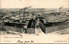 Vtg Adams Massachusetts MA Berkshire Cotton Mills 1906 Raphael Tuck Postcard picture