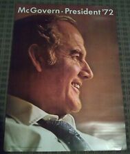 Original 28” x 21” George McGovern Presidential Campaign Poster 1972 picture