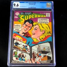 Superman #212 (DC 1968) 💥 CGC 9.6 💥 ONLY 3 HIGHER 80 PG GIANT - Superbabies picture