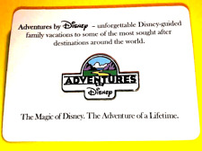 DISNEY WDW 2005 ADVENTURES BY DISNEY VACATIONS GUEST GIFT PIN picture