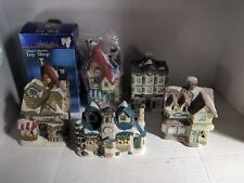 Holiday Time Lot Vintage Collectibles Toy Shop General Store Bakery Bank Country picture
