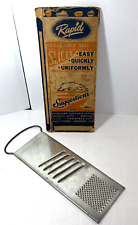 Vintage Rapid Slaw and Vegetable Cutters Bluffton Slaw Cutter Co WITH BOX picture