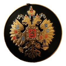 RUSSIAN IMPERIAL EAGLE. RUSSIA COAT OF ARMS CREST BADGE PENDANT picture