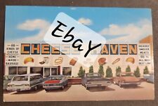 Vintage Postcard Tallmadge Rt18 Ohio OH Cheese Haven Shop Roadside Old Cars O24  picture