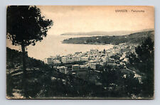 1925 Panorama View of Varazzi Italy Postcard picture