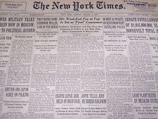 1939 AUGUST 1 NEW YORK TIMES - 50C WEEK-END AT FAIR - NT 3148 picture