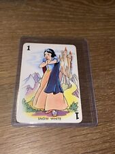 VINTAGE DISNEY 1938 CASTELL SNOW WHITE SHUFFLED SYMPHONIES CARD GAME CARD picture